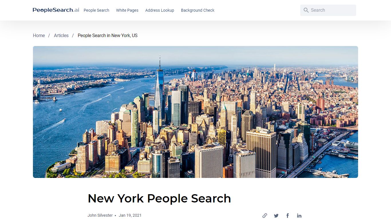 New York People Search