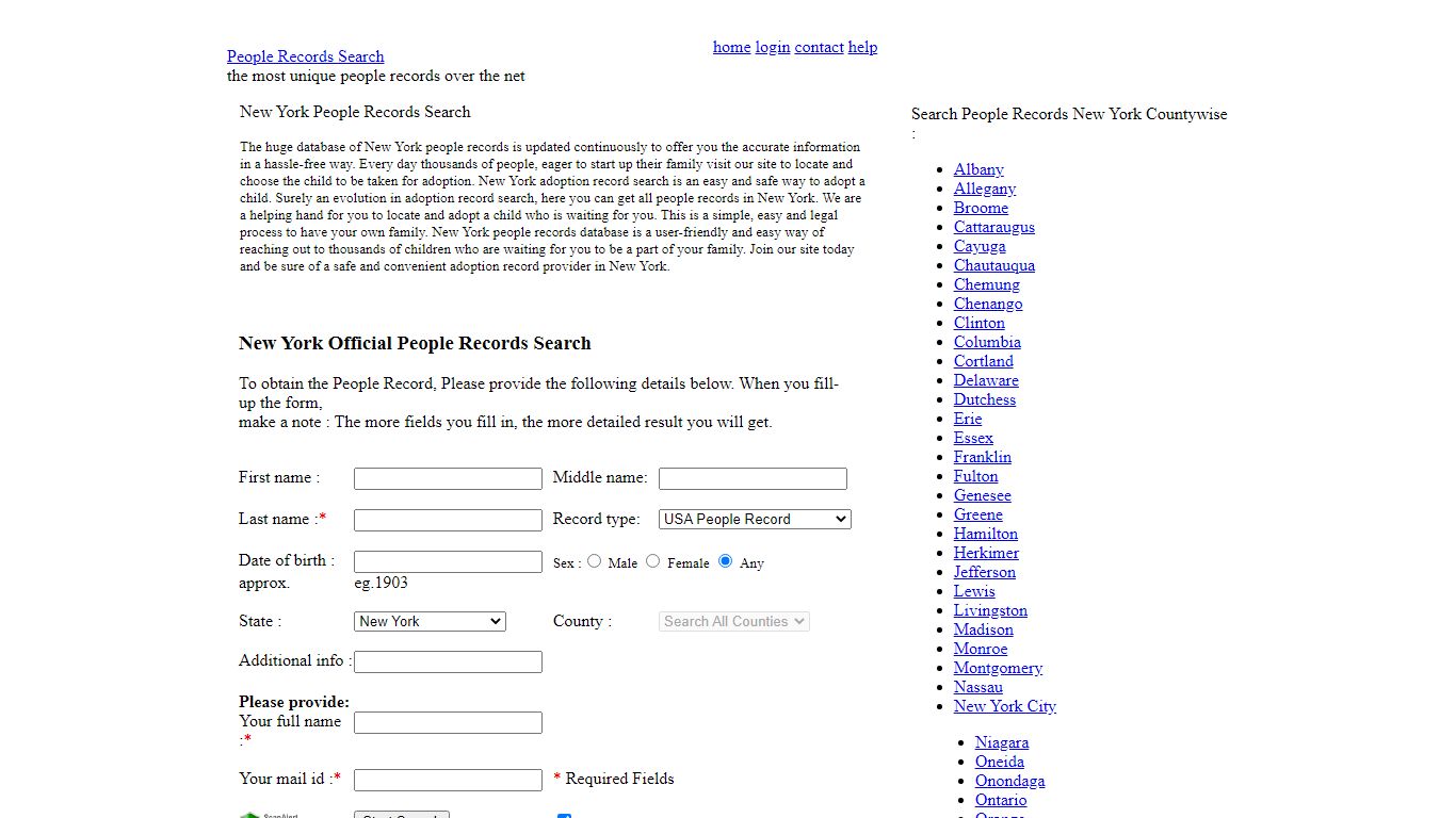 NY People Records, New York Public Records Search